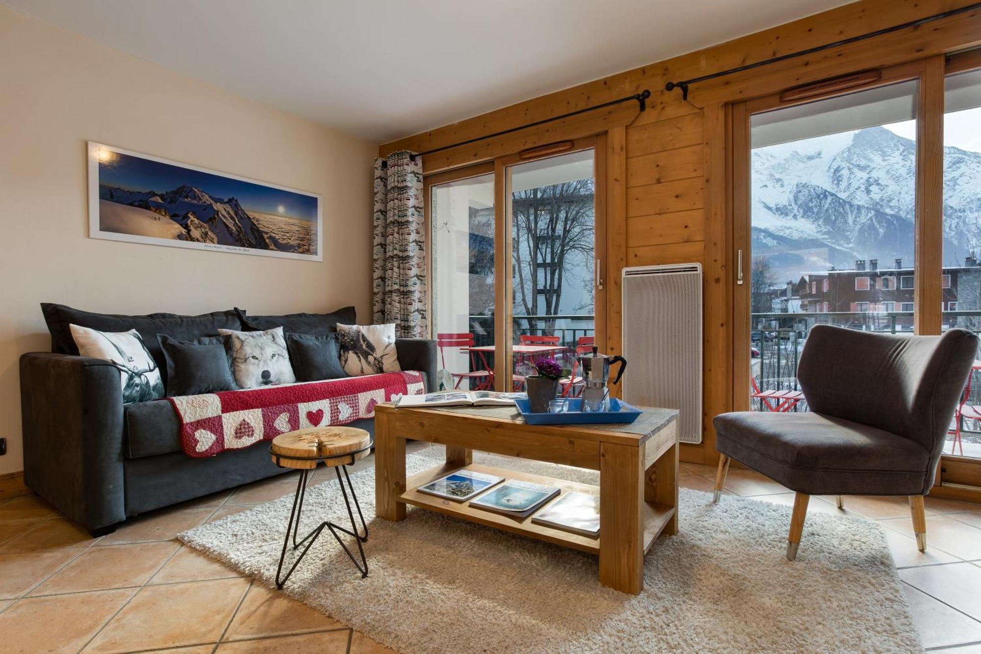 Appartement Belle Vue - Happy Rentals Chamonix Luaran gambar