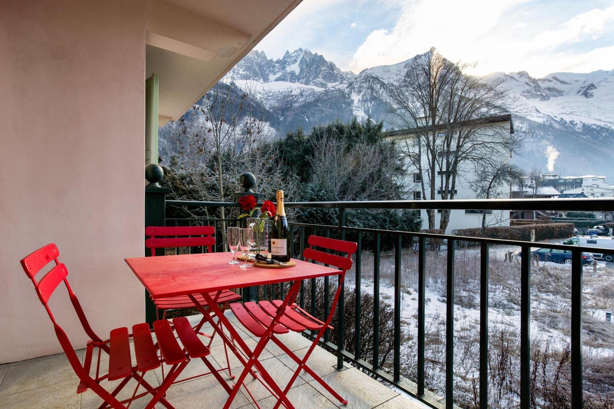 Appartement Belle Vue - Happy Rentals Chamonix Luaran gambar